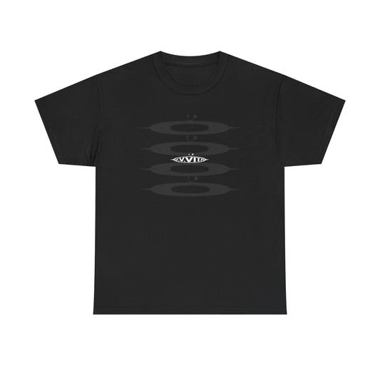 Jungle Overlap Tee - Black