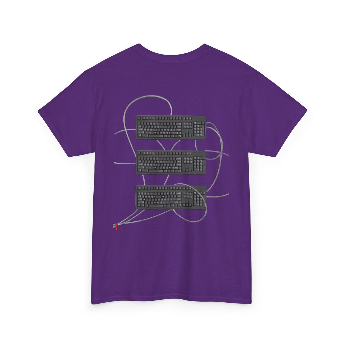 Keyboard Tee - Purple