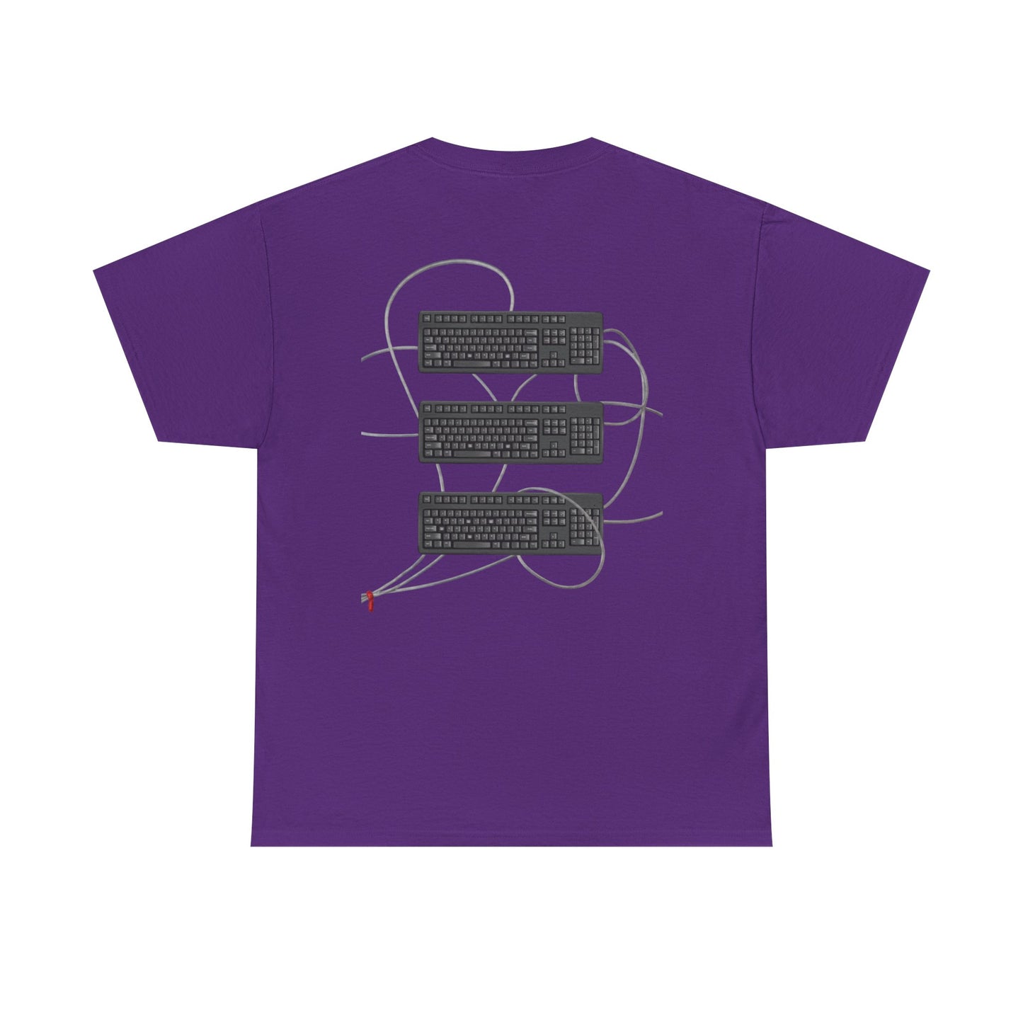 Keyboard Tee - Purple