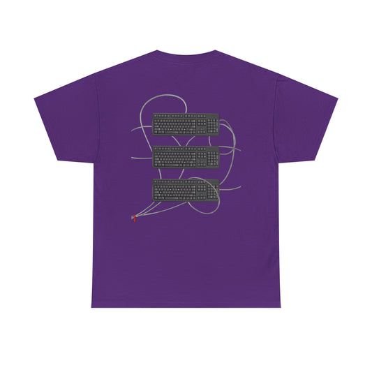 Keyboard Tee - Purple