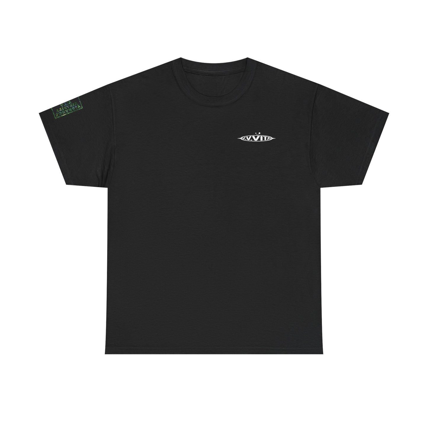Jungle Logo Tee W/ Arm Patch - Black