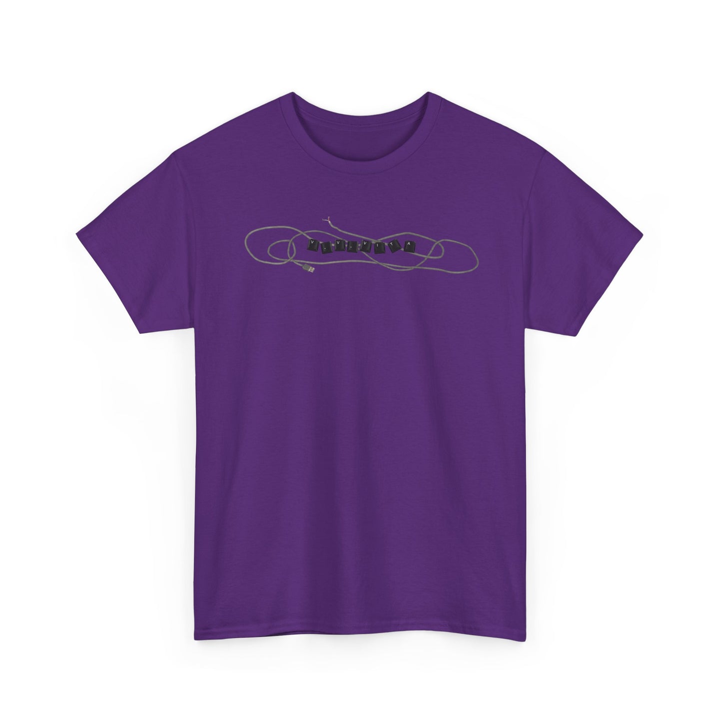 Keyboard Tee - Purple