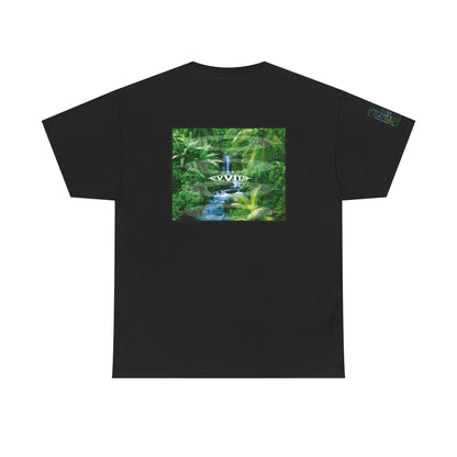 Jungle Logo Tee W/ Arm Patch - Black