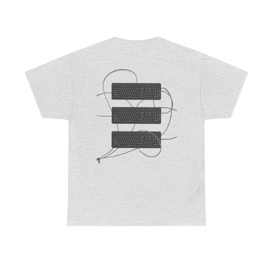 Keyboard Tee - Ash Gray