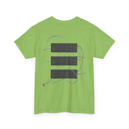 Keyboard Tee - Lime Green