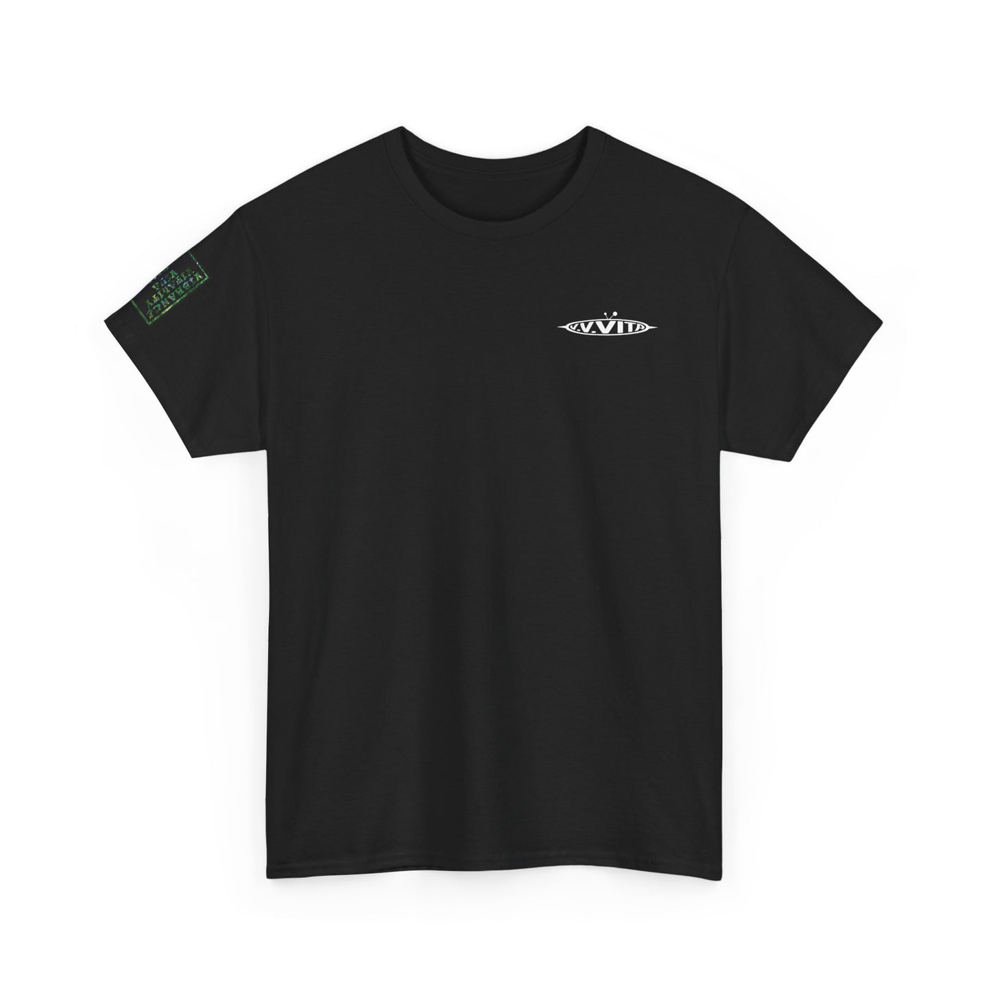 Jungle Logo Tee W/ Arm Patch - Black