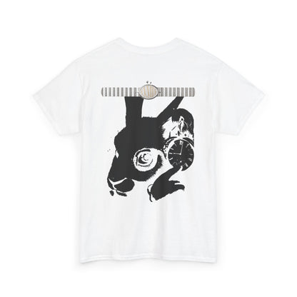 Watches & Rabbit Tee - White