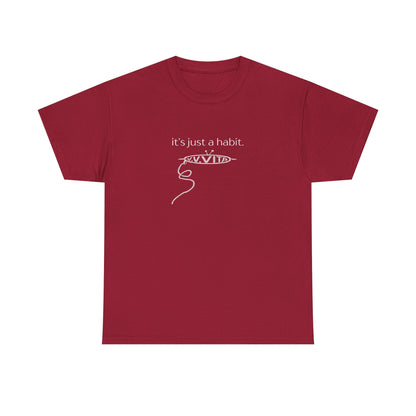 Just A Habit Tee - Cardinal Red