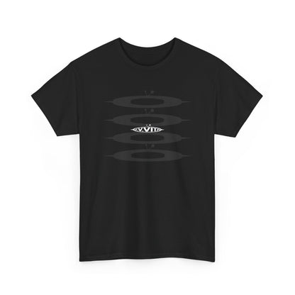Jungle Overlap Tee - Black