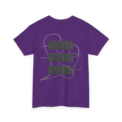 Keyboard Tee - Purple