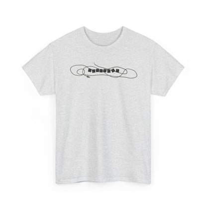 Keyboard Tee - Ash Gray