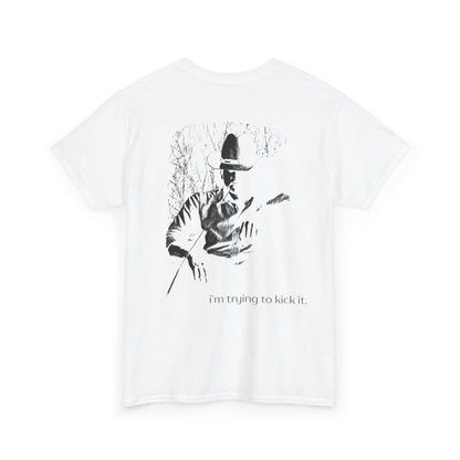 Just A Habit Tee - White