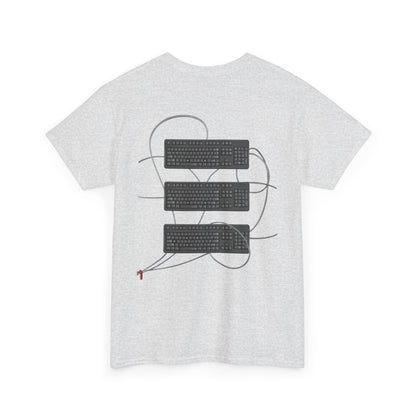 Keyboard Tee - Ash Gray