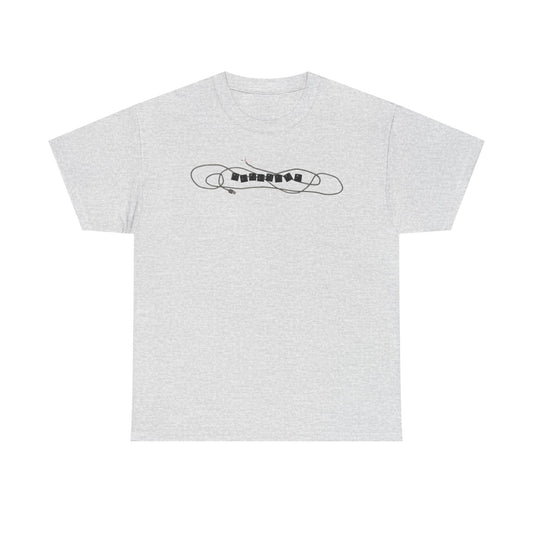 Keyboard Tee - Ash Gray