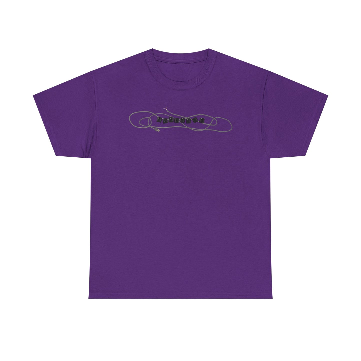 Keyboard Tee - Purple