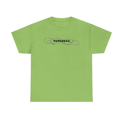 Keyboard Tee - Lime Green