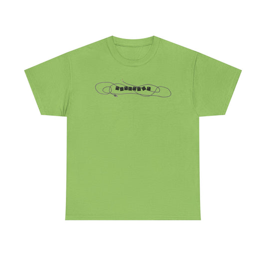 Keyboard Tee - Lime Green