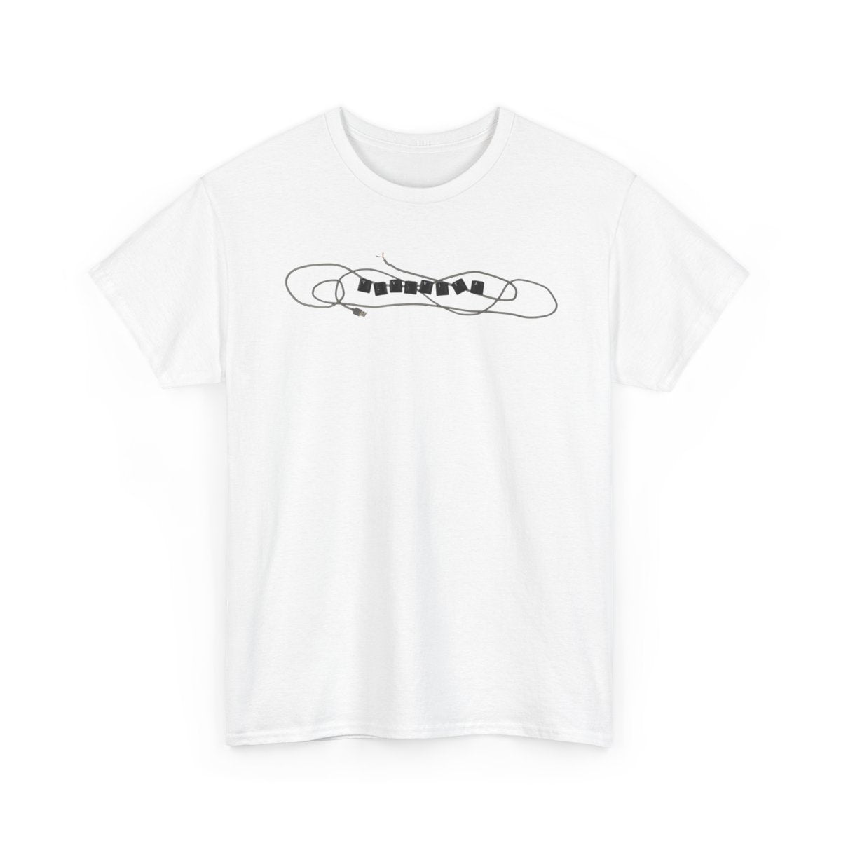 Copy of Keyboard Tee - White