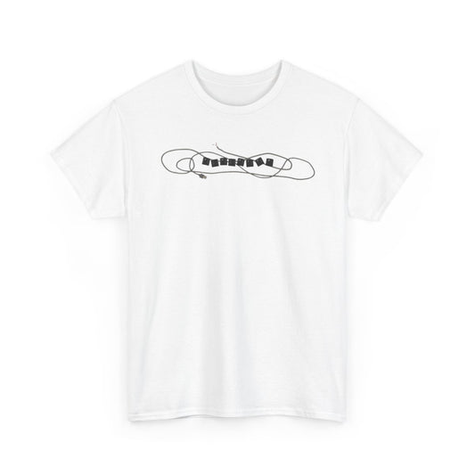 Keyboard Tee - White