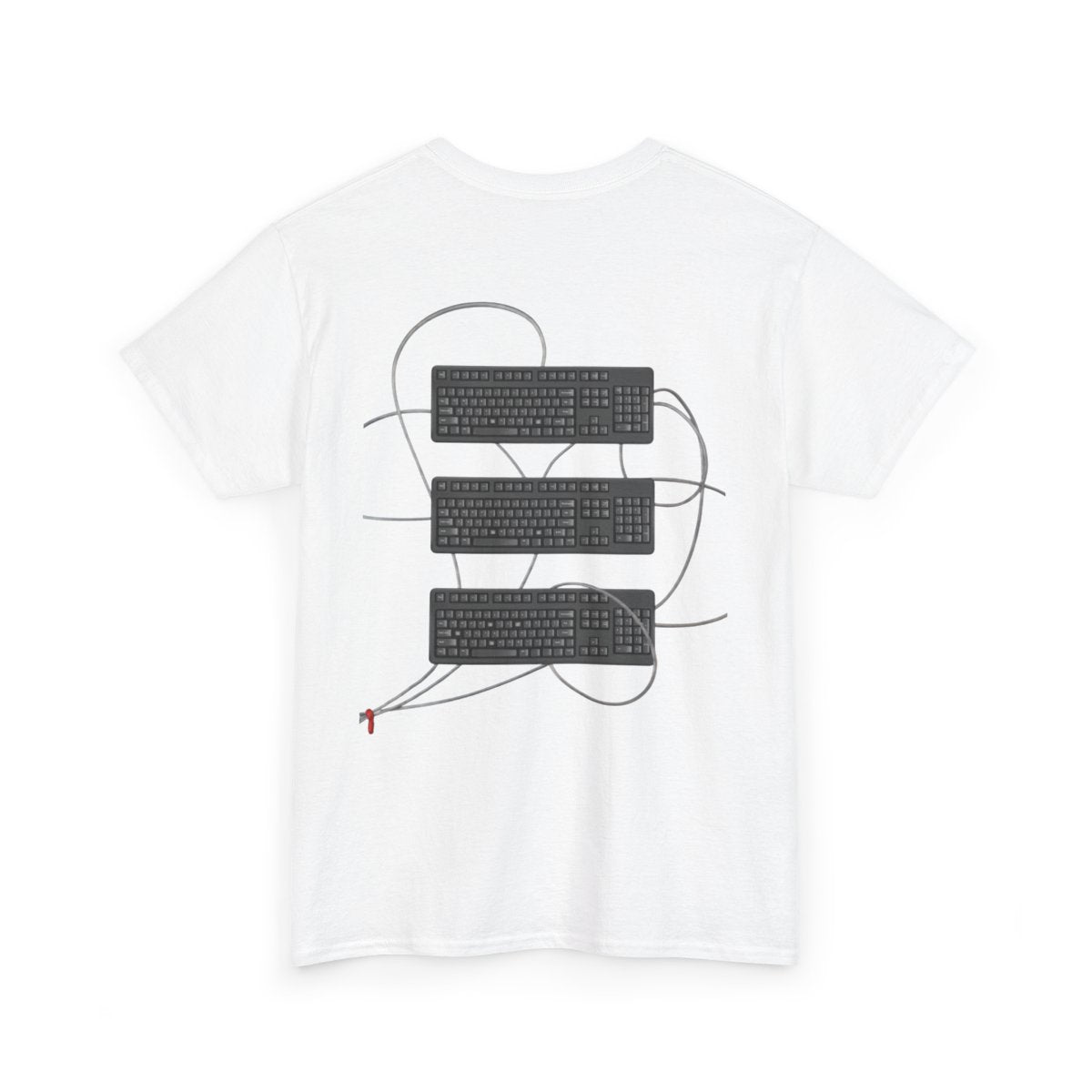 Copy of Keyboard Tee - White
